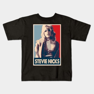 Stevie Nicks Witchy Woman of Rock Kids T-Shirt